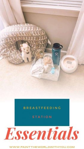 breastfeeding station essentials