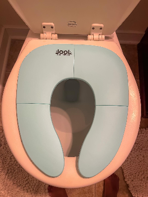 Jool Baby potty seat on toilet