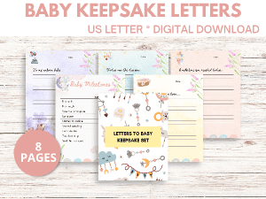 Baby Keepsake Box Ideas &amp; Printable Option - Paint The World With You