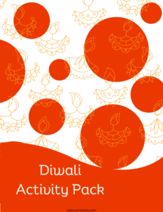 Happy Diwali Printables For Kids - Paint The World With You