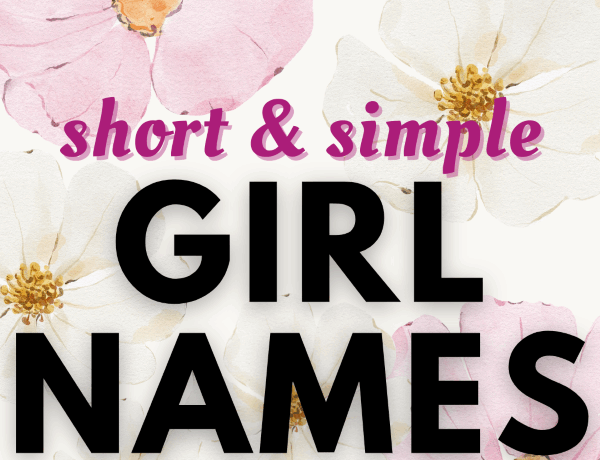 Short girl names, short unique names, and classic baby names for girls.