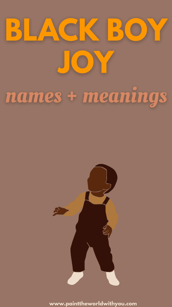 A curated black boy names list featuring unique boy names, strong baby names, and meaningful picks for biracial baby boy names.