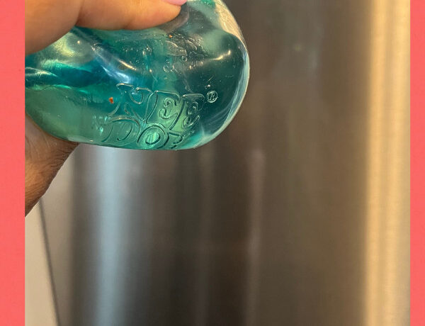 fun toy ideas including squishy toys, fidget cube, and blocks for kids playtime